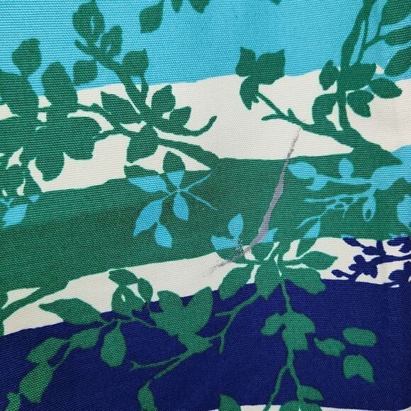 Talbots CANVAS COTTON Botanical A-LINE SKIRT - Picture 10 of 10